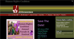 Desktop Screenshot of hrcoalition.org