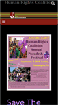 Mobile Screenshot of hrcoalition.org